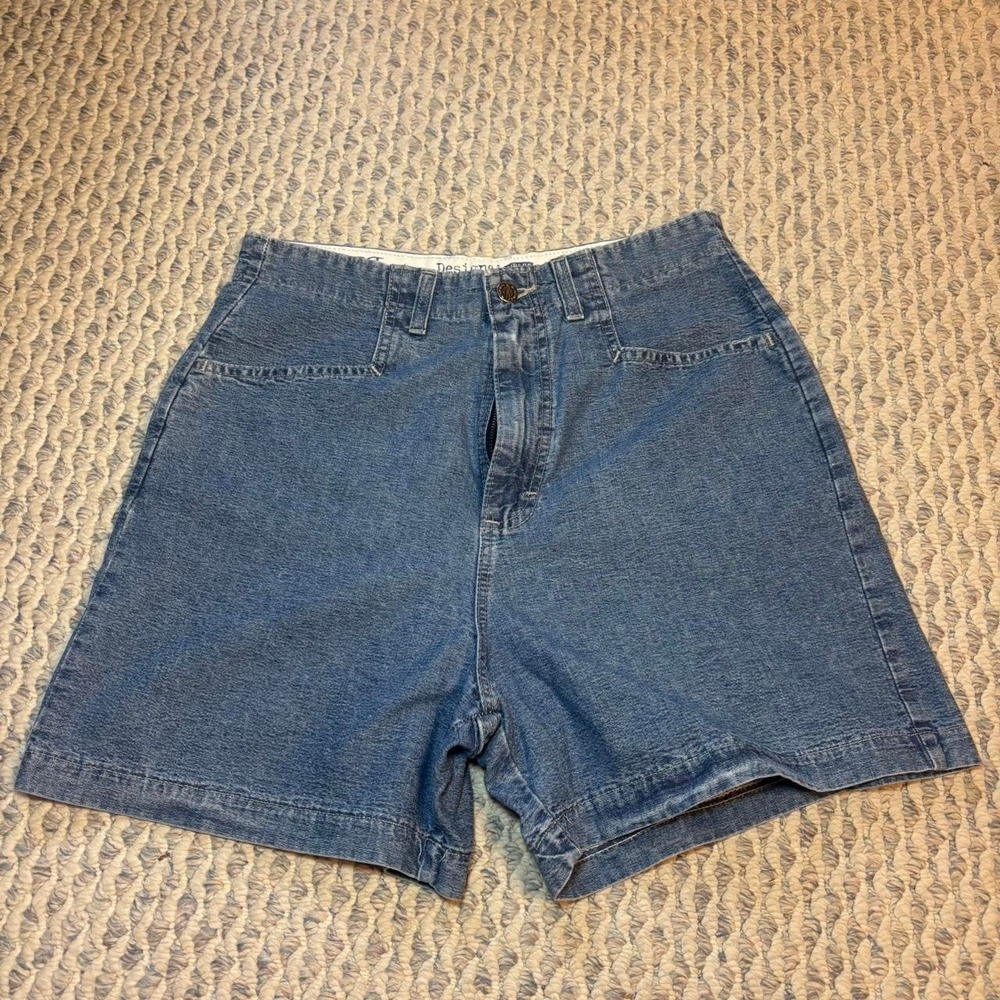 Vintage baggy high rise jorts by riders size women 10